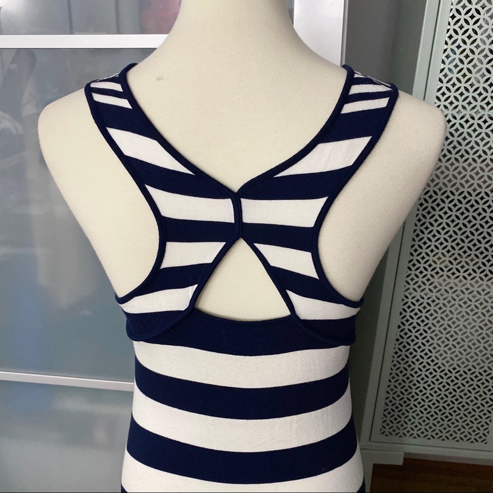 Anthro Deletta A Different Stripe Maxi Dress - Picture 4 of 8